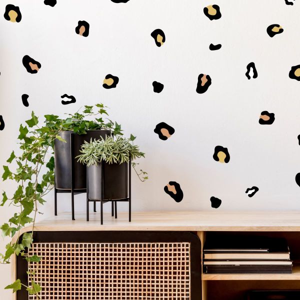 Leopard Print Wall Stickers