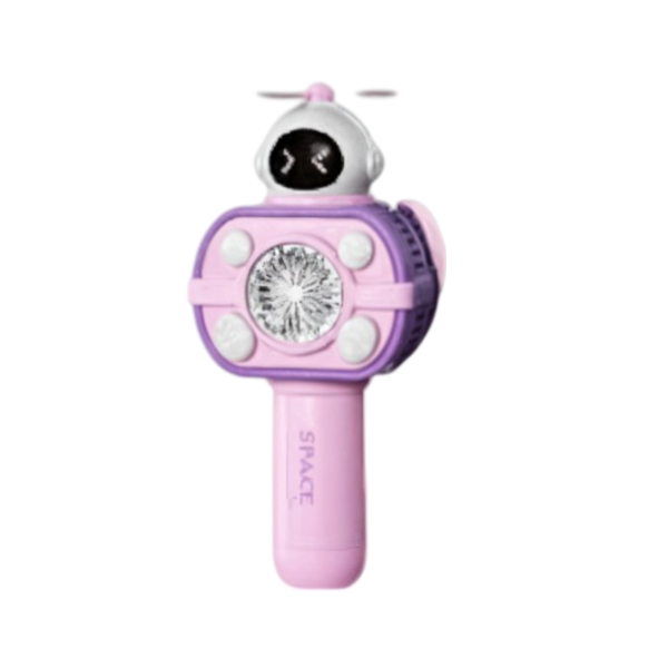 Portable Automatic Space Bubble Machine Wand