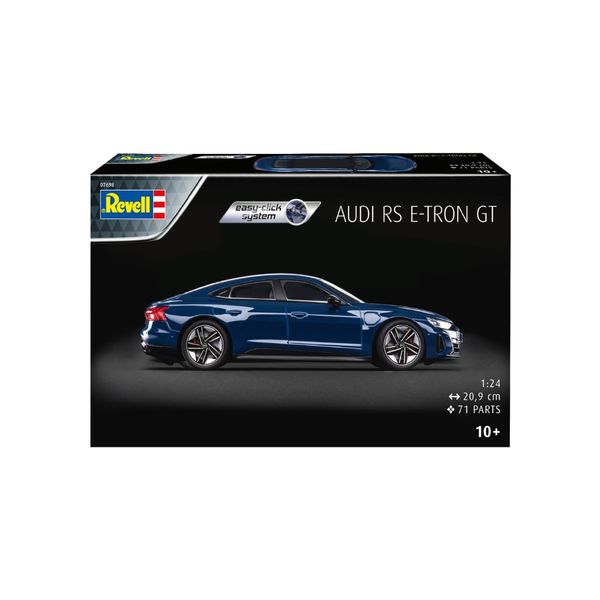 Revell-1/24-Audi RS E-Tron GT-Easy Click Plastic Model Kit