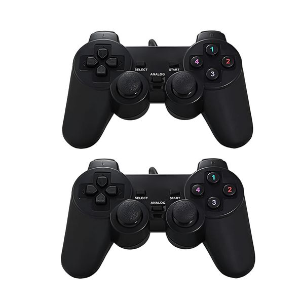 2 Piece USB Wired Joypads PC Arcade Controller
