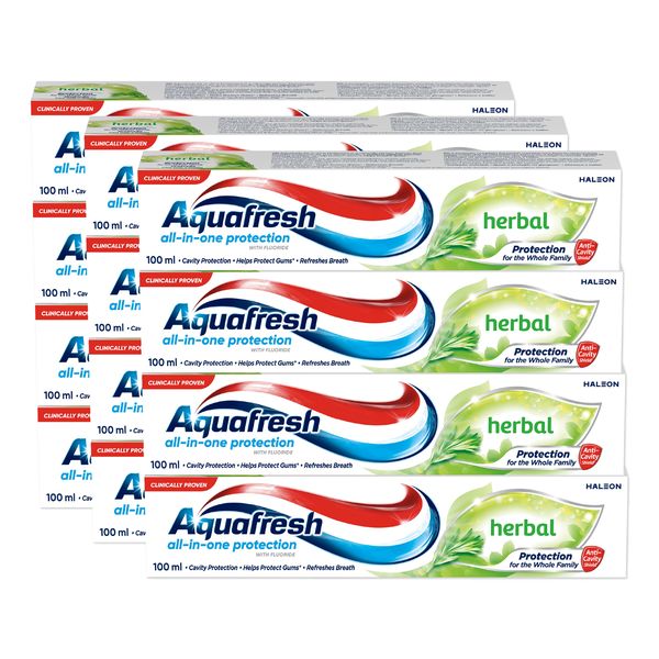 Aquafresh Herbal Toothpaste 75ml x12