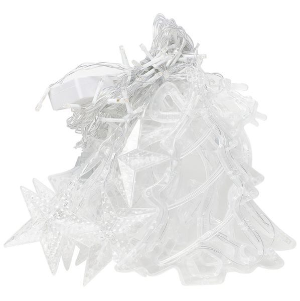 Christmas Curtain Light Set, 8 Flashing Modes