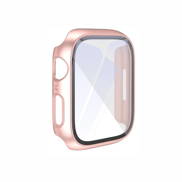 44mm Tempered Glass Protective Case Compatible with Apple Watch