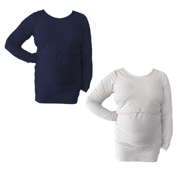 Navy &amp; White image