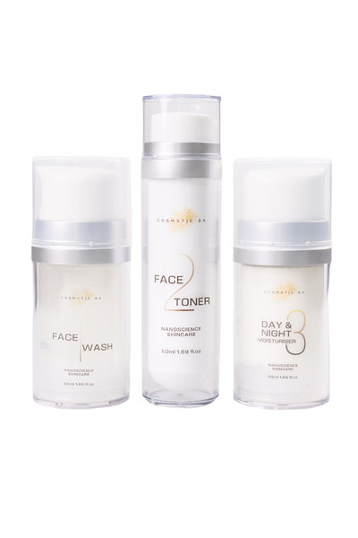 CSA 3 - Step Facial Care Set With Nanoscience Skincare