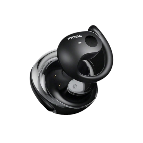 HYUNDAI - HY26 - Wireless Earbuds With Holographic Stereo Sound - Black