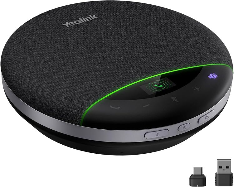 Yealink SP96 USB-C/A Wireless BT Speakerphone incl Dongle - Teams Certified