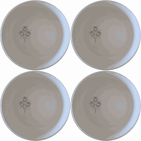 Delicate Roses Bowl Set of 4 - Range 1