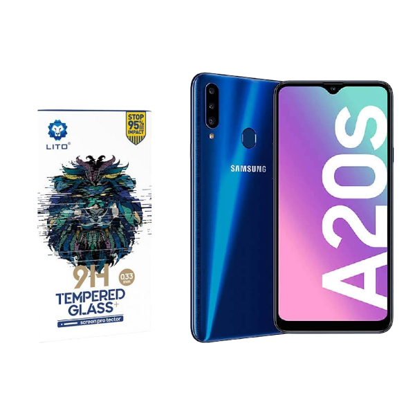Lito Tempered Glass Screen Protector For Samsung A20s