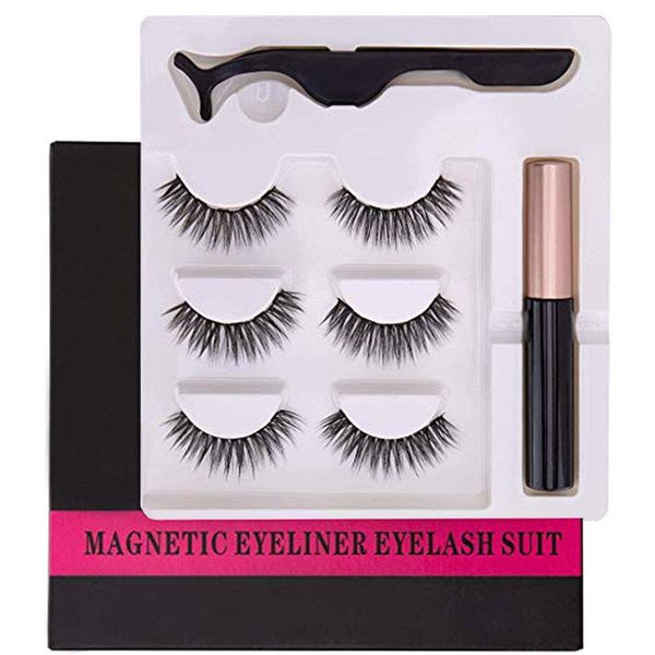 3 Sets of Magnetic Eyelashes