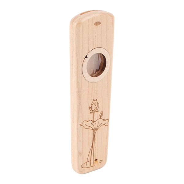 Lightweight Wood Kazoo Portable Flute Music