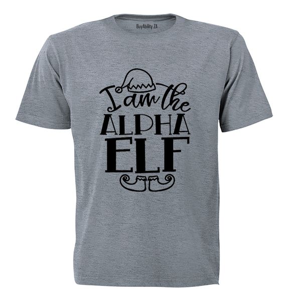 Alpha Elf - Christmas - Adults - T-Shirt