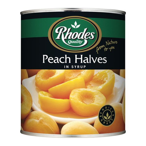 Rhodes Peaches in Syrup Halves 1 x 3.06kg