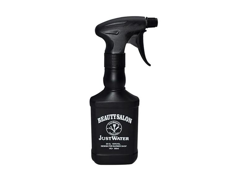 Spray Bottle Whisky Shape 300ml - Black
