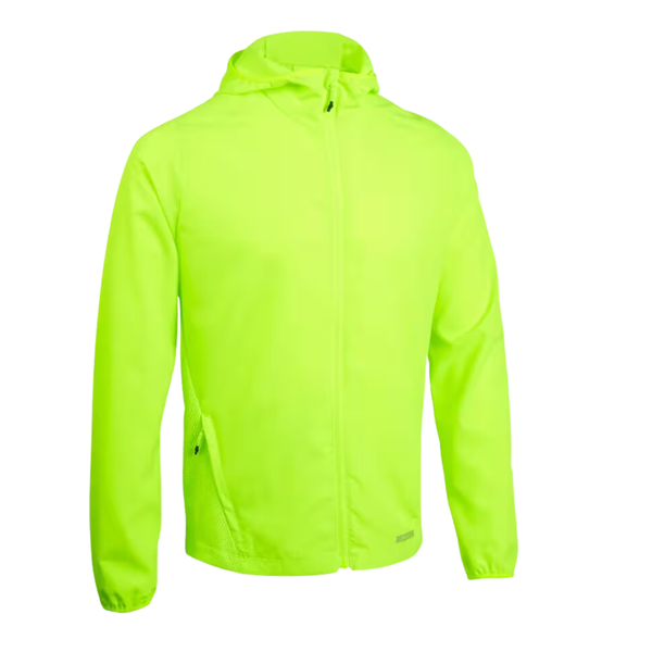 Kalenji Men's Run 100 High-Visibility Windproof Running Jacket