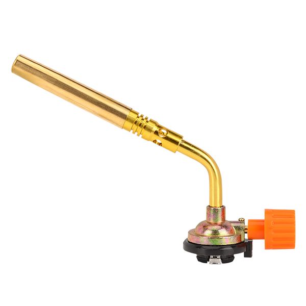 Gas Blow Torch Burner -Adjustable Flame Tool for Cooking &amp; Utility Burner