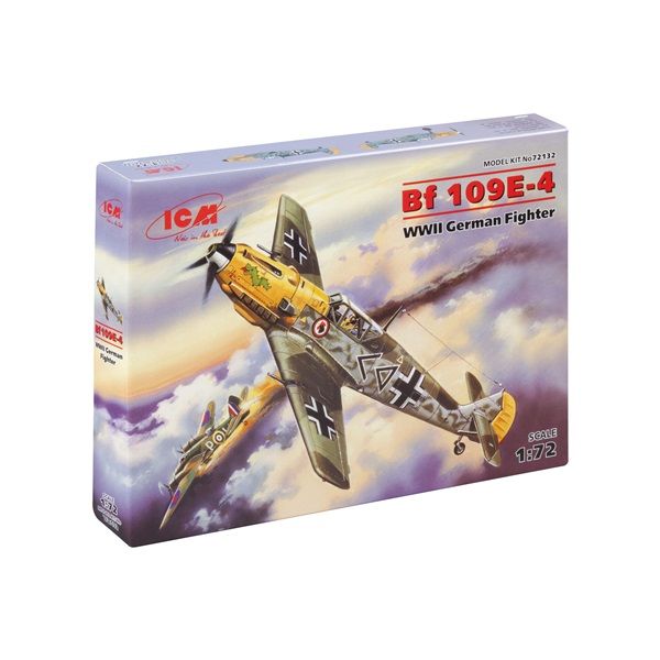 ICM72132 1/72 Bf-109 E4 W Plastic Kit
