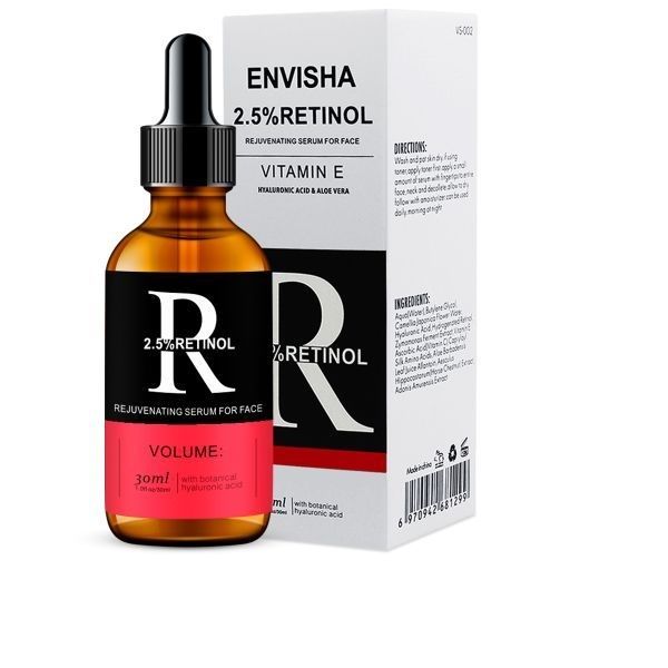 Envisha 2.5% Retinol Rejuvenating Serum for Face