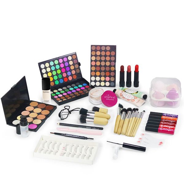 All-in-One Professional Makeup Kit, and Stylish Aluminium Carry Case