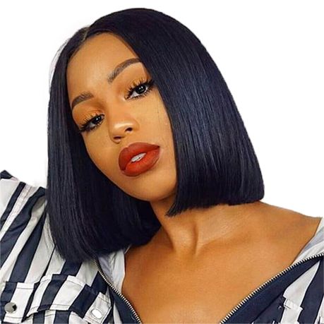 Magic Synthetic Bob Wigs Lace Front Wig Hair VIOLA 1B Shop Today