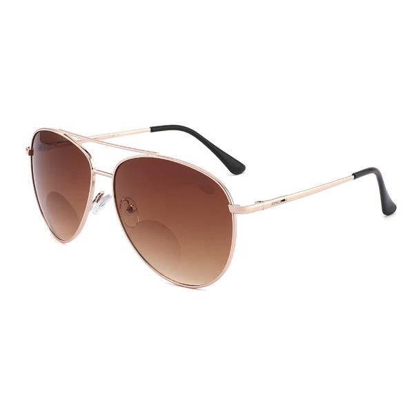 Sophie Moda: Reading Sunglasses - Amante Del Sole (Silver)