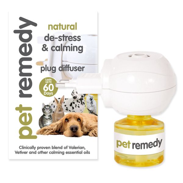 Pet Remedy 2-Pin Plug Diffuser with 40ml Refill