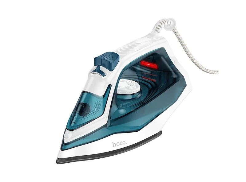 Hoco HJD19A High Power Steam Iron Blue and White 2200W