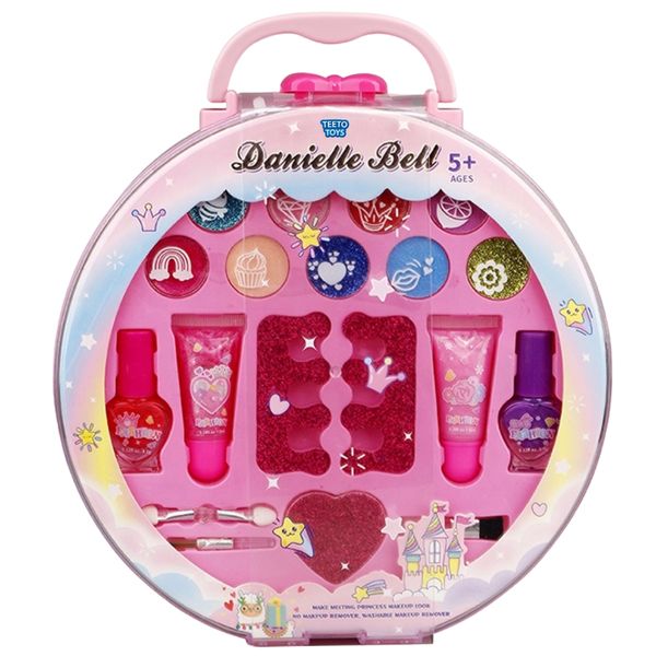 TEETO TOYS Pretend Play Glam Beauty Makeup Playset Toy for Toddlers - Toys for Girls