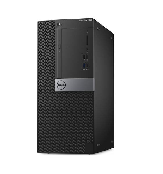 Certified Pre-Owned-Dell Optiplex 7050 Tower i7 6th Gen With 256GB+Win 11
