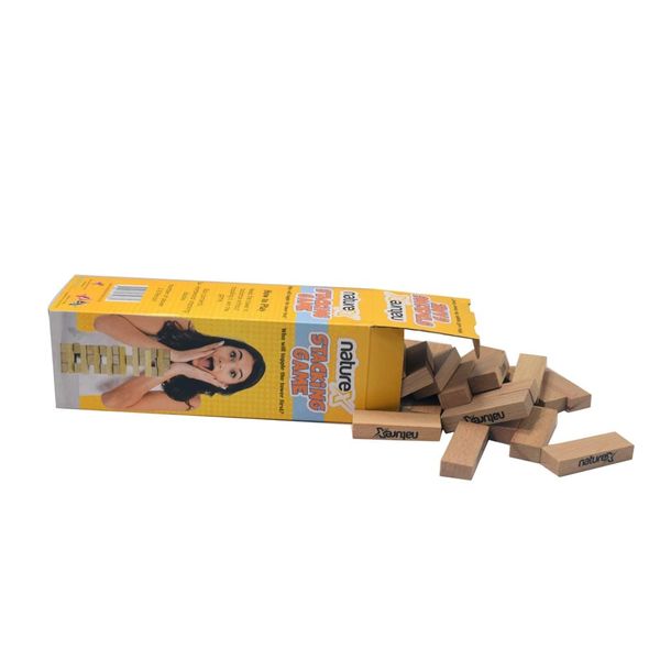 Wooden Stacking Block Tower Game (A)