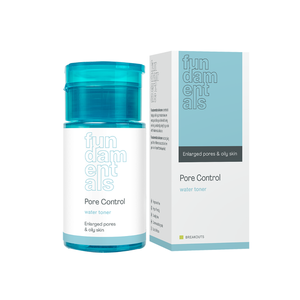 Fundamentals Pore Control, Niacinamide, Hyaluronic Acid, Enlarged Pores