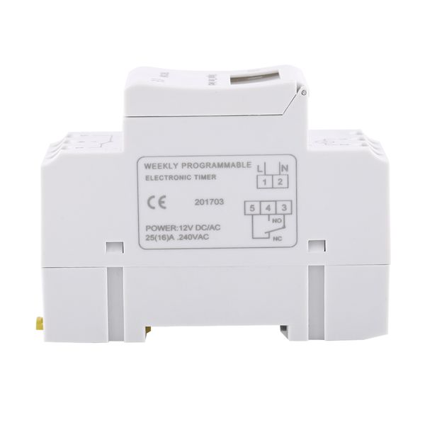 Programmable Relay Timer with LCD Display for Weekly Schedule