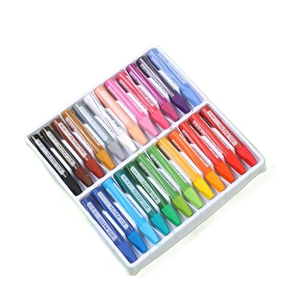 24-Colour Crayons