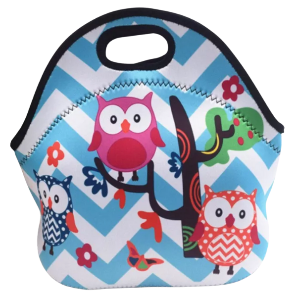Kiddies Lunch Bag Owls on a Tree