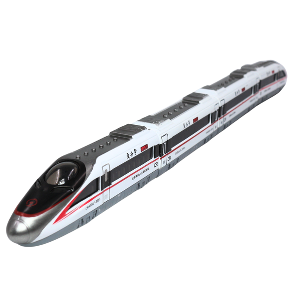 Mini High Speed Train Pull Back &amp; Go Vehicle Toys Set for Kids