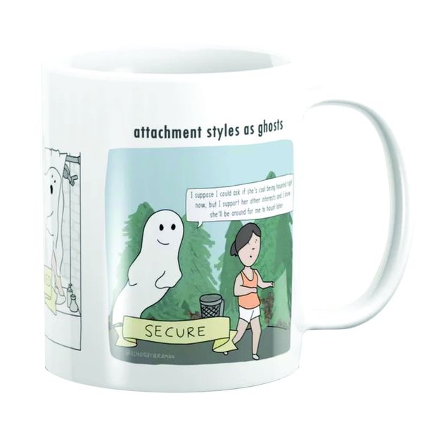Pepperst Mug Attachment Styles As Ghosts image