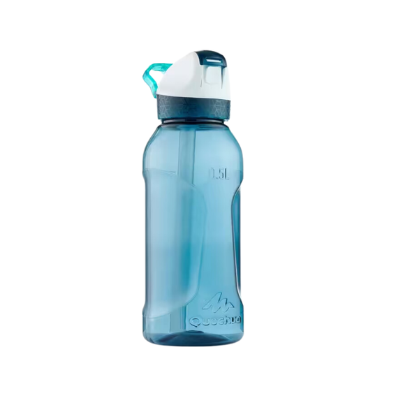 Quechua Ecozen 0.5 L water bottle with pipette for hiking