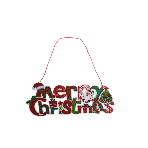 Christmas Decorations Merry Christmas Plaque
