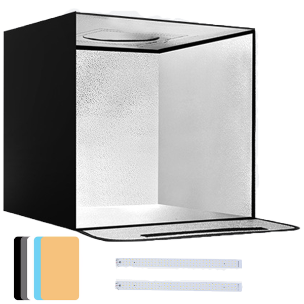 Photo Studio Light Box Foldable LED Light Tent 80cm Softbox Carry Bag
