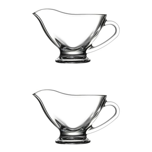 Basic Glass Gravy Boat - 50ml - 2piece 83mm