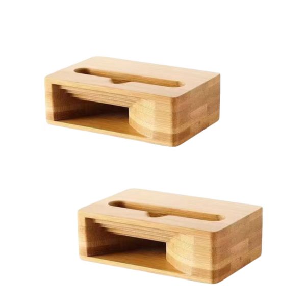 2Pcs Passive Sound Amplifier Phone Stand Integrated Design
