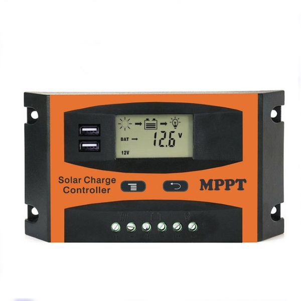 MPPT Solar Controller With USB Output, 12V/24V, Auto Identification - 30A