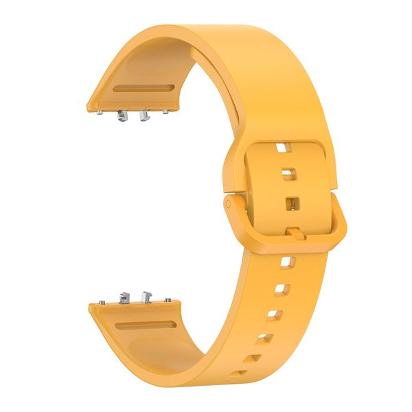 Silicone Strap for Samsung Galaxy Fit 3 (SM-R390)-Light Orange