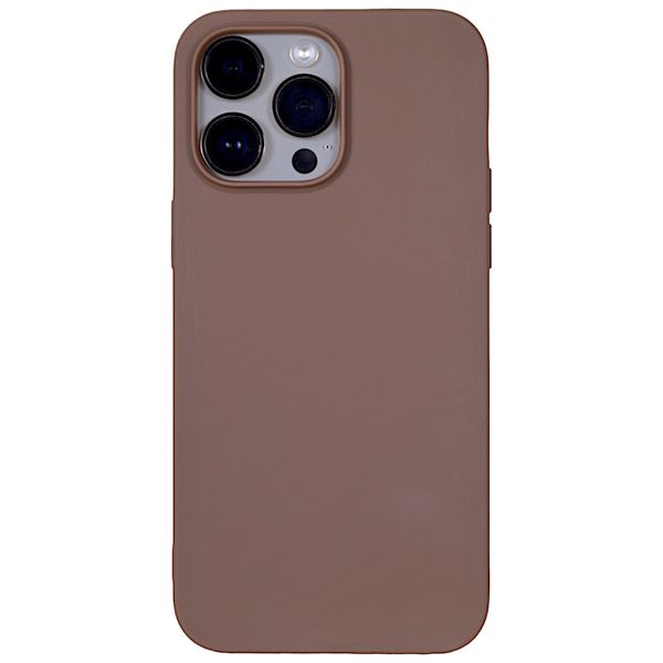 Solid - Phone Case - Iphone 15 Pro - Brown