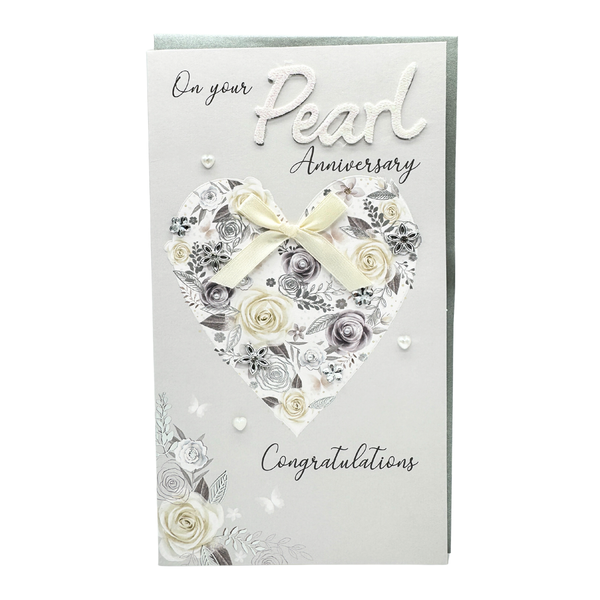 Pearl Anniversary (30 years) card