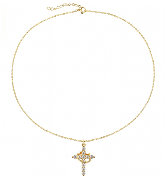MorFansi Cross Necklace Jewelry for Women Trendy Pendant Dainty