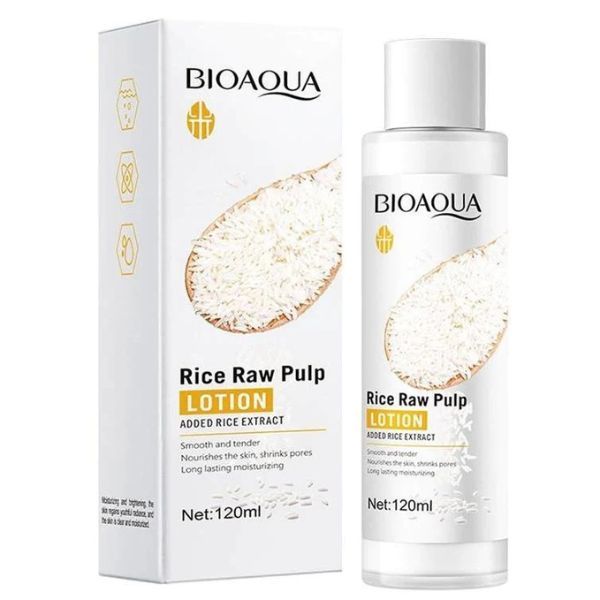 Bioaqua Rice Raw Pulp Lotion (120ml)