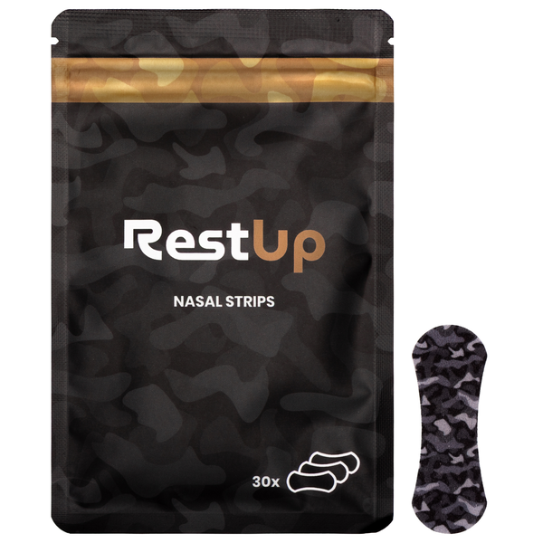 Nasal Strips - Athletic Breathing, Sleep Aid, Sinus Relief | Black Camo