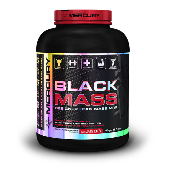 TNT Mercury Black Mass Protein Powder Blend - Lean Mass - ChocCaramel - 4kg