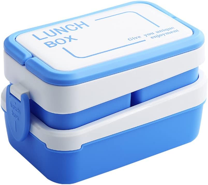 Separate Rooms on 2 Levels, Lunch Box with Own Handle
